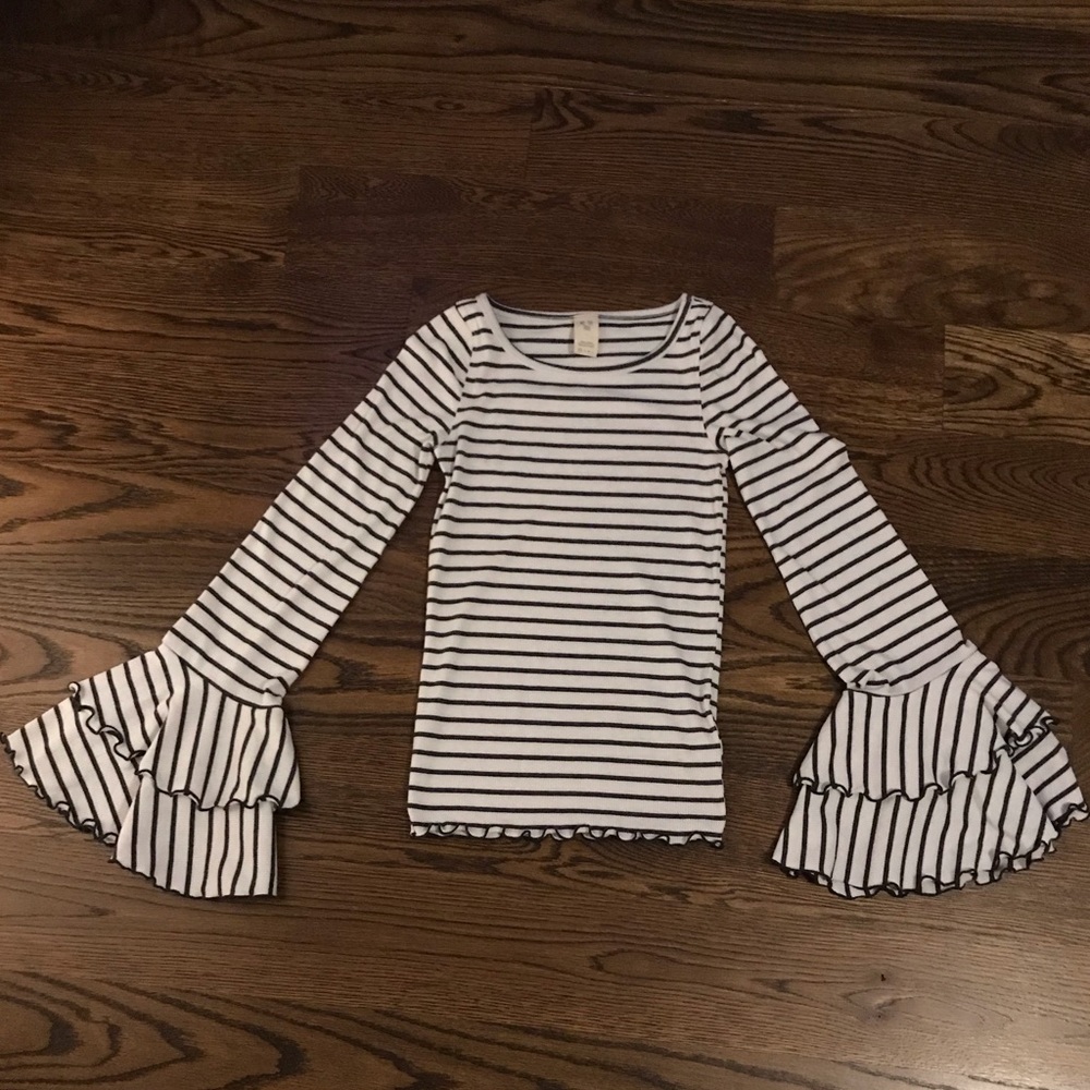 Free People Bell Sleeve Top